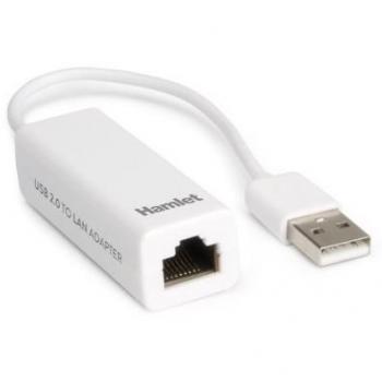 Hamlet Adattatore di Rete NETWORK CARD USB 2.0