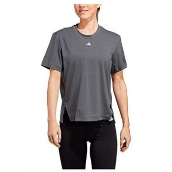 Adidas Kurzarm Sportshirt Damen grau S