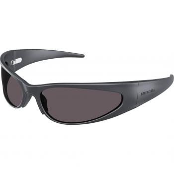 Balenciaga Bb0290s col. 002 Men's Wraparound Grey Sunglasses