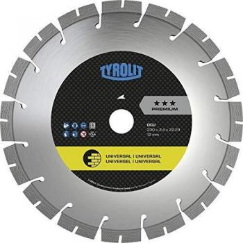 TYROLIT DCU Diamant-Trennscheibe für Baumaterialien 230 mm