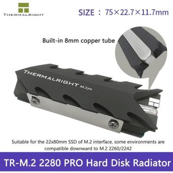 Radiateur en alliage d'aluminium pour M.2 2280