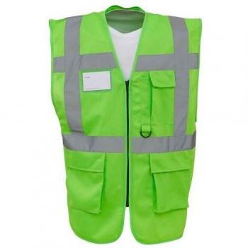 Gilet da Lavoro Yoko Executive Verde Lime