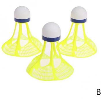Pack Original de 3 Bolas de Bádminton de Nylon
