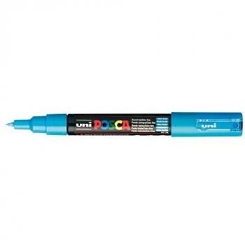 Posca Paint Marker Extra Fine Bullet Tip PC-1M Light Blue