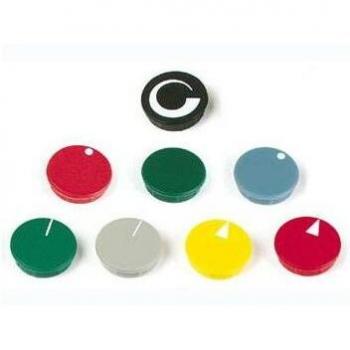 Bouchon pour bouton de 15 mm (noir