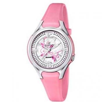 Orologio da donna al quarzo Calypso Flower Digital, Argento e Rosa, Modello K5575/2