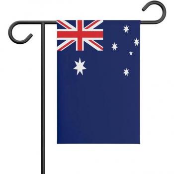Multicolored Australian Flag, 32x47.5cm, Polyester, Front & Back