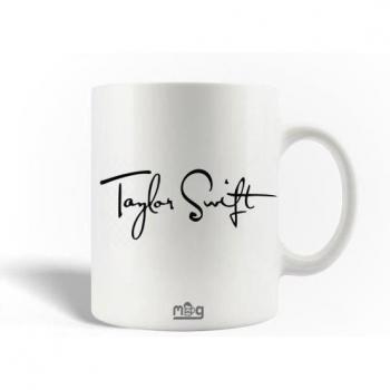 Caneca temática de Taylor Swift: taza de cerámica para seguidores de su talento vocal