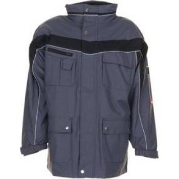 PLANAM® unisex Winterjacke PLALINE schiefer, schwarz Größe XL