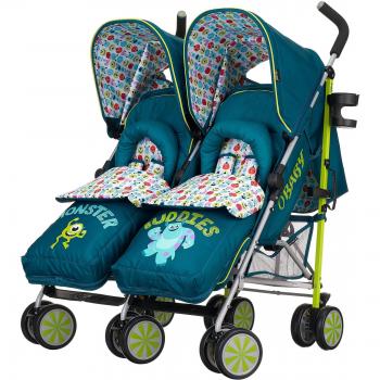 Disney Monsters Stroller Pair with Footmuff Attachments