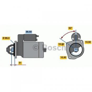 Motor de Arranque Original BOSCH 0 001 230 002
