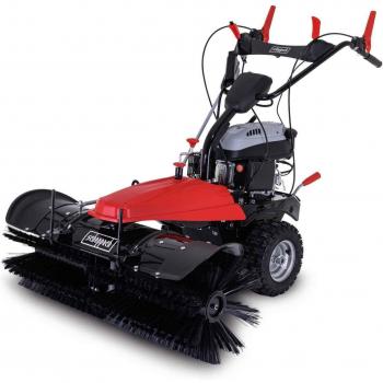 Scheppach Benzin-Kehrmaschine SC2200PE mit integriertem Schneeschild