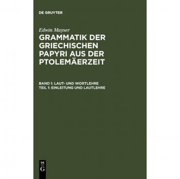 Einleitung und Lautlehre
