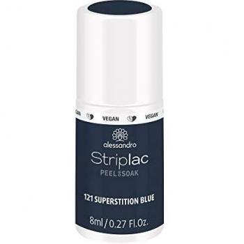 Alessandro Dark Blue Peel‑Soak: Laca de Uñas 8 ml, Vegan