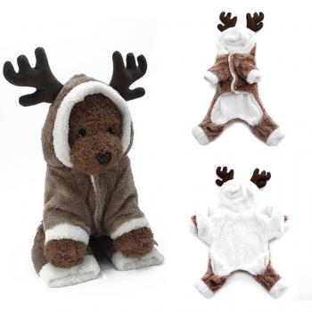 4-Legged Brown Reindeer Dog Sweater