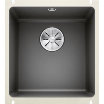 Blanco Subline 375-U Unterbauspüle PuraPlus Basalt 41,4x45,6 cm
