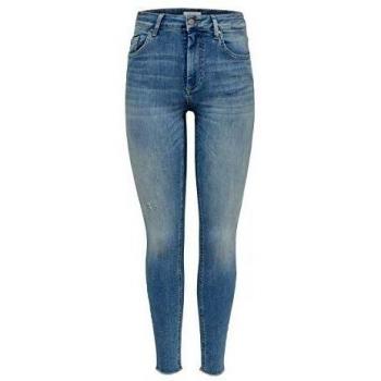Only Blush 7/8 Jeans – Mid-Skirt Stil, XL L30, hellblau