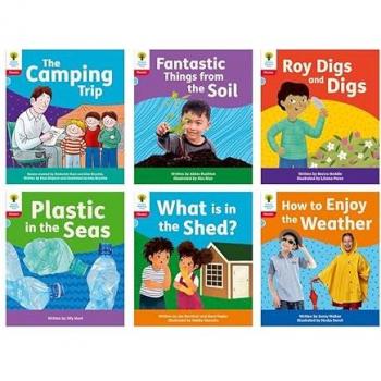 Oxford Reading Tree Floppys Phonics Decoding Practice Oxford Level 4 Mixed Pack of 6 by Jonny Walker
