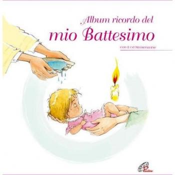 Album ricordo del mio battesimo. Rosa. Con CD