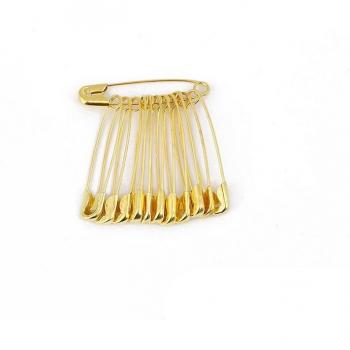 Hebillas de Púa Segura, 50 Uds. en Dorado – Accesorio de Ropa