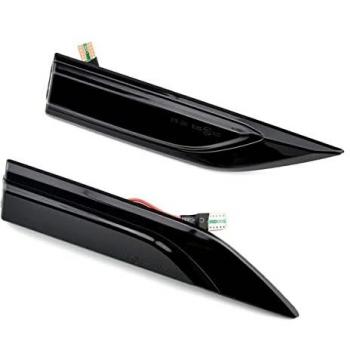 Kit freccia laterale a LED con lente fume e luce dinamica arancio per VW Caddy MK4 after 2015 O