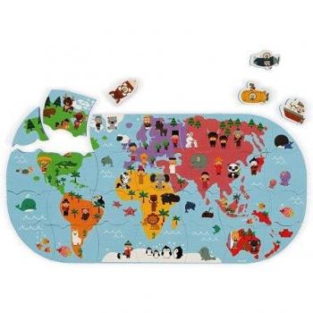 Janod Bath Time World Map