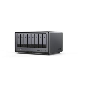 Ugreen NASync DXP8800 Pro 16TB Seagate Ironwolf Thunderbolt 8‑Bay Unit