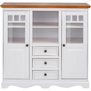 Buffet Loft24 avec rangement 3 tiroirs