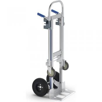 Carrello alluminio per sacchi
