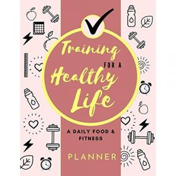 Daily Food and Fitness Planner: Funny Diary & Journal (8,5 x 11)