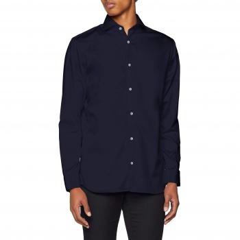 JACK & JONES PREMIUM Jprcomfort Shirt L/s Noos, Camisa para Hombre, Azul (Navy Blazer Fit:Comfort Fit), X-Large
