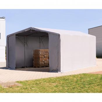 TOOLPORT 8x8m Premium Tent with Zipper and Fire Resistance