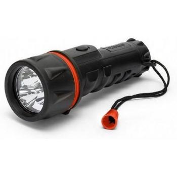 Velamp LED‑Handschlauch‑Taschenlampe aus Gummi, 3 LEDs, wasserfest, mit Batterien