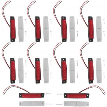 Kit de 10 Bandes LED Rouges pour Remorque