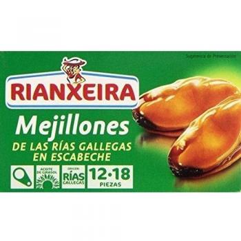Escabeche de Mejillones Rianxeira 4x69g