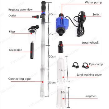 Siphon SablePur 2,55 m – Aquarion