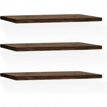 Découpage Decowood 140x32 cm 3 étagères flottantes