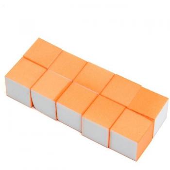 Tiras de tope de lijado, mini bloques para uñas, 10/25 unidades