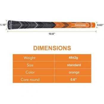 Golfgriff-Set Geoleap in 8 Farben