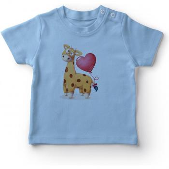 Cola Girafa Azul para Bebés – Talla Pequeña