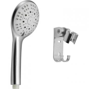 5-Function Chrome Shower Head for High Pressure