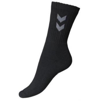 Hummel Mädchen 3er-Pack Basic Socken, Schwarz, 8 (32
