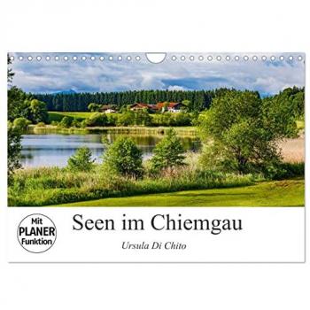 Seen im Chiemgau (Wandkalender 2025 DIN A4 quer) CALVENDO Monatskalender