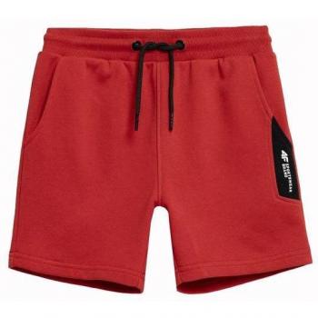 Pantalones Cortos 4F M049 niño rojo