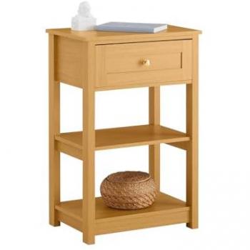 Divano Comodino – Tavolino con Cassetto, Dimensioni 45×30×68 cm (FBT46‑N)