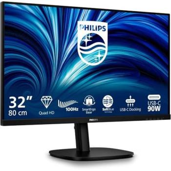 Philips 32B2U3601/00 80cm 2560×1440 LCD Monitor – Quad HD (Black)