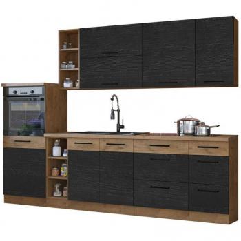 Panorama Cucinario Wood Dark 270x52