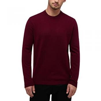 Eterna Pullover burgunder unifarben für Herren
