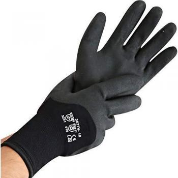 Gants de Protection Froid T. 10 Noir Bouclé