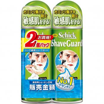 Espuma Schick para Afeitado Medicada (2 Unidades)